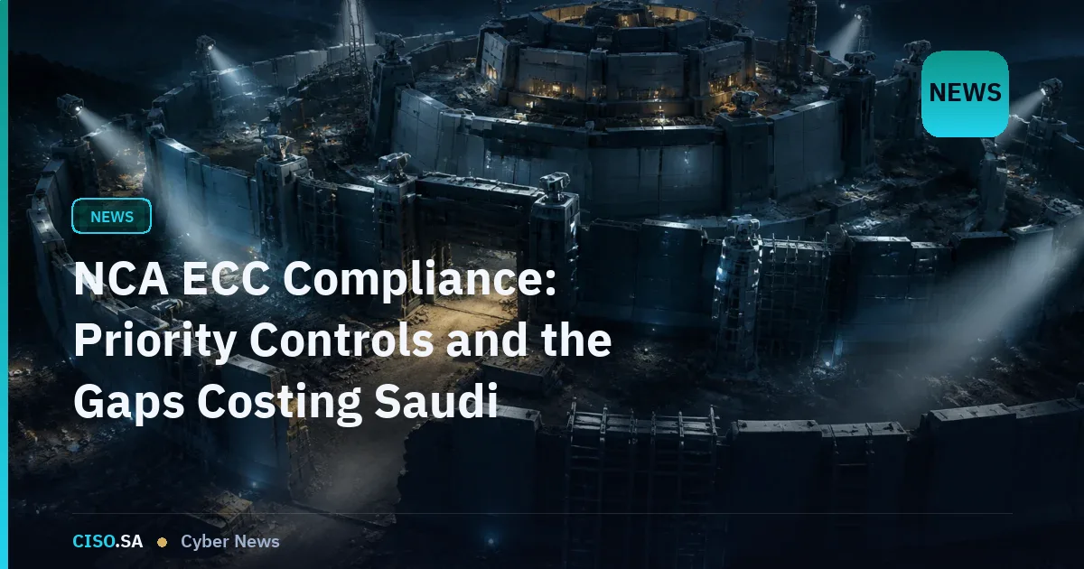 NCA ECC Compliance: Priority Controls and the Gaps Costing Saudi Organisations