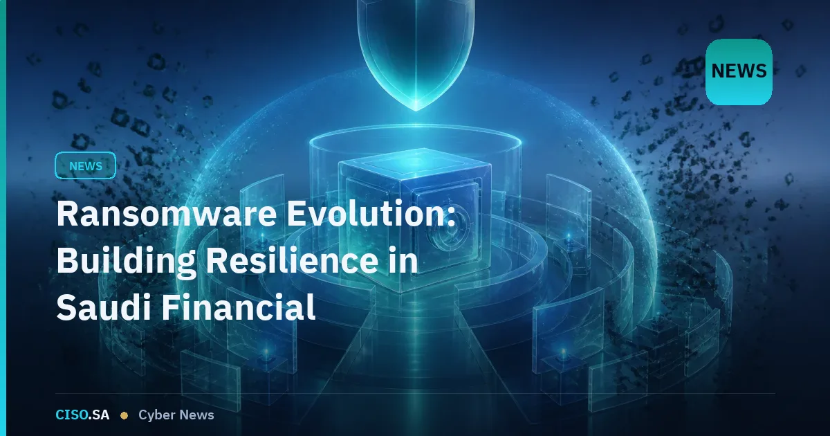 Ransomware Evolution: Building Resilience in Saudi Financial Institutions