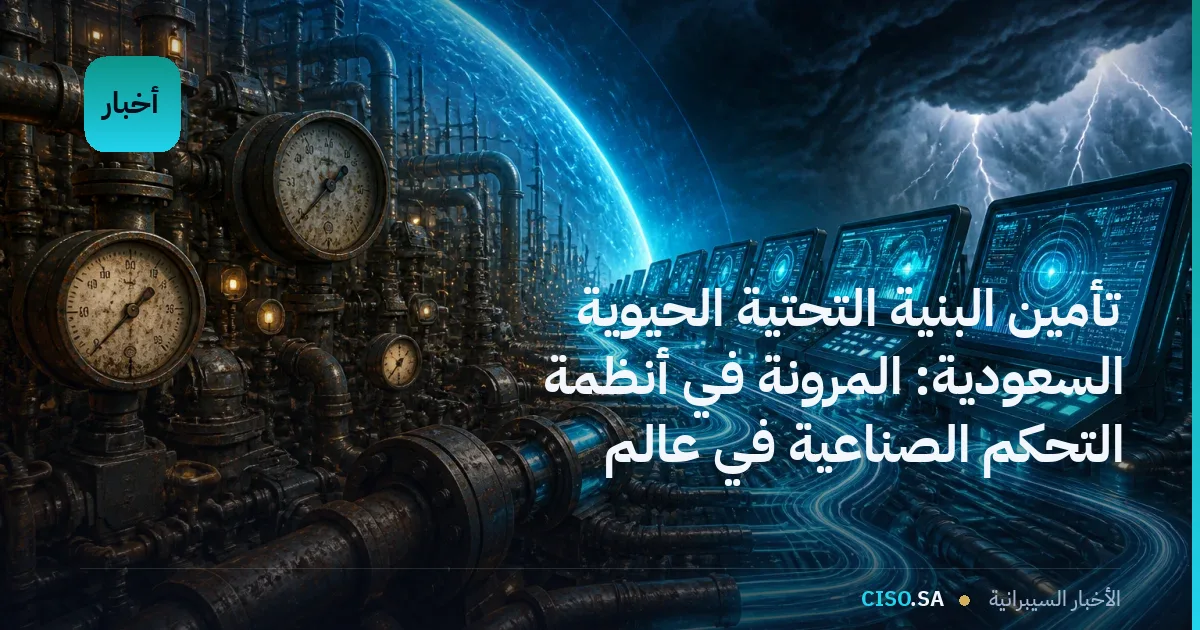 تأمين البنية التحتية الحيوية السعودية: المرونة في أنظمة التحكم الصناعية في عالم متقارب من تقنية المعلومات والتشغيل