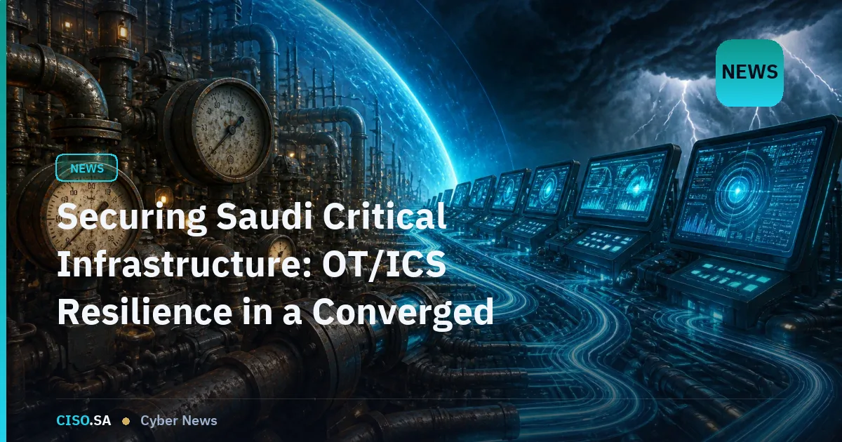 Securing Saudi Critical Infrastructure: OT/ICS Resilience in a Converged IT-OT World