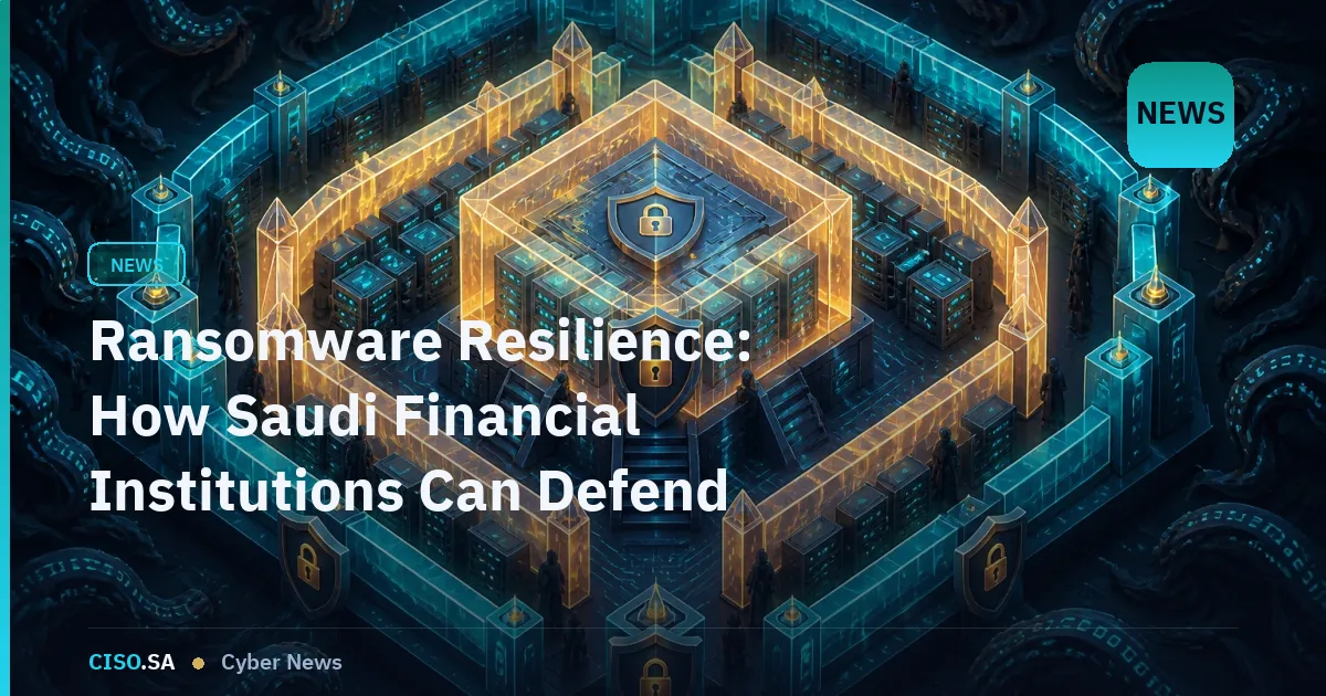 Ransomware Resilience: How Saudi Financial Institutions Can Defend Against Evolving Threats