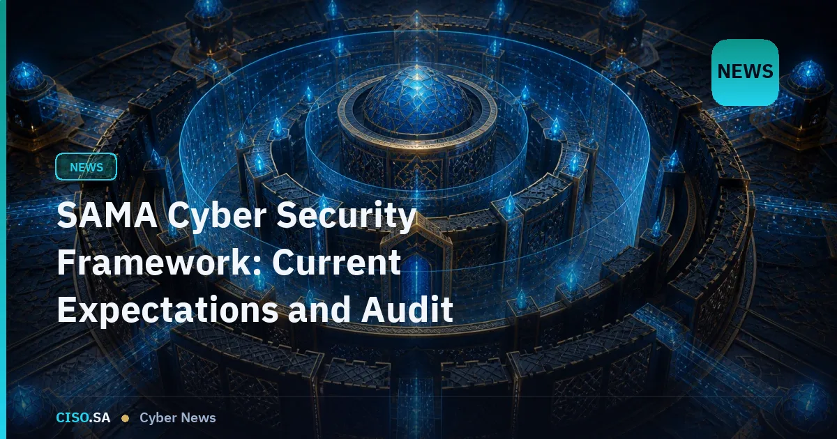 SAMA Cyber Security Framework: Current Expectations and Audit Evidence in 2026