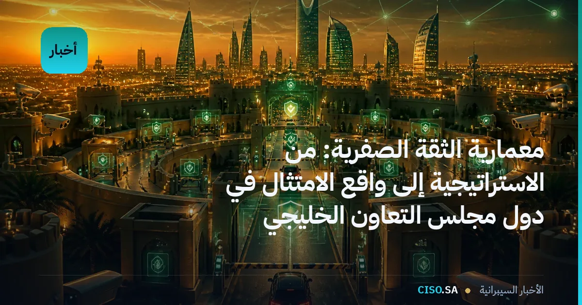 معمارية الثقة الصفرية: من الاستراتيجية إلى واقع الامتثال في دول مجلس التعاون الخليجي