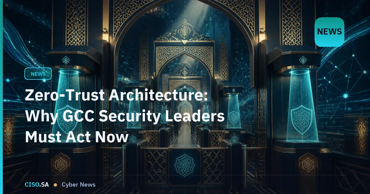 Zero-Trust Architecture: Why GCC Security Leaders Must Act Now
