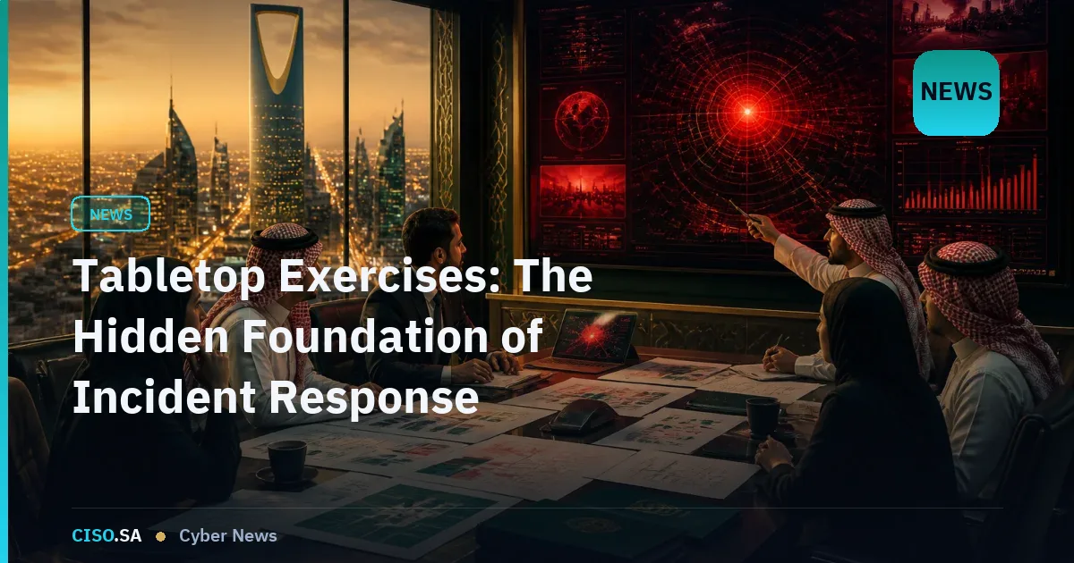 Tabletop Exercises: The Hidden Foundation of Incident Response Readiness in Saudi Arabia