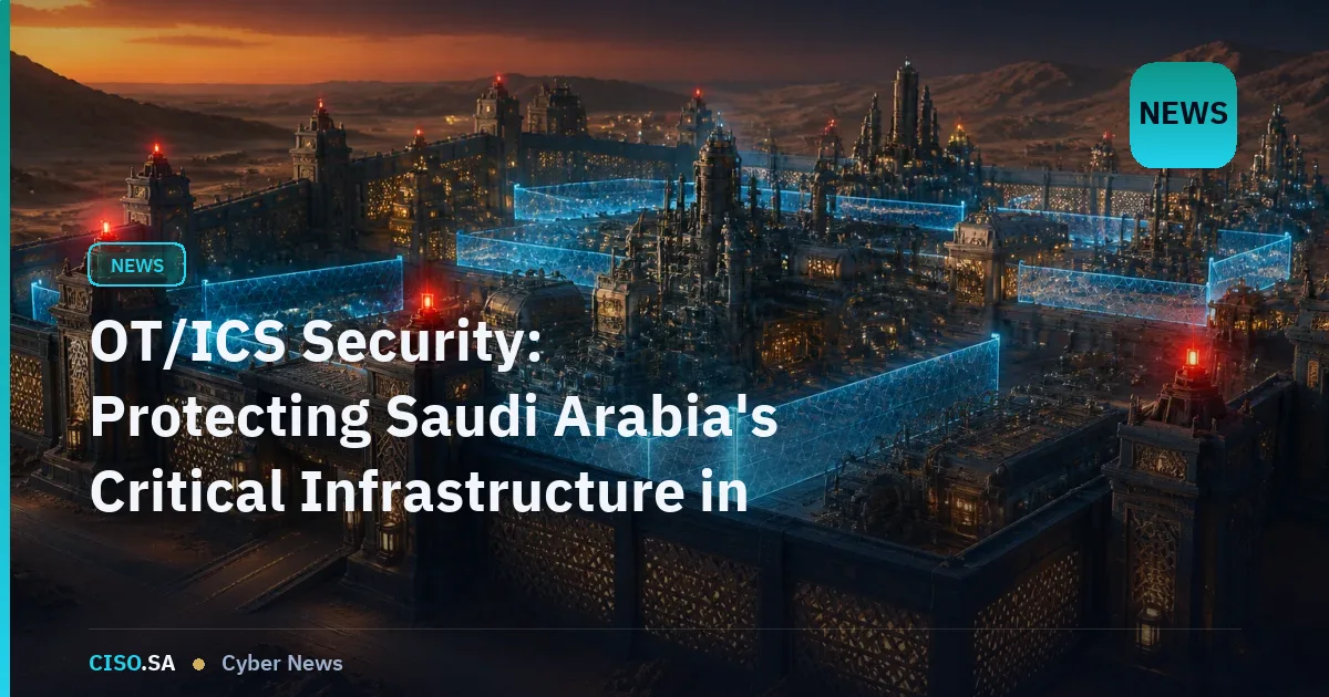 OT/ICS Security: Protecting Saudi Arabia's Critical Infrastructure in 2026