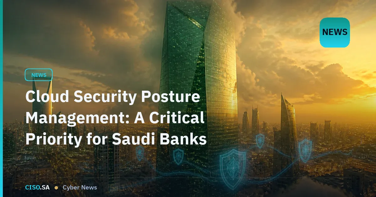 Cloud Security Posture Management: A Critical Priority for Saudi Banks