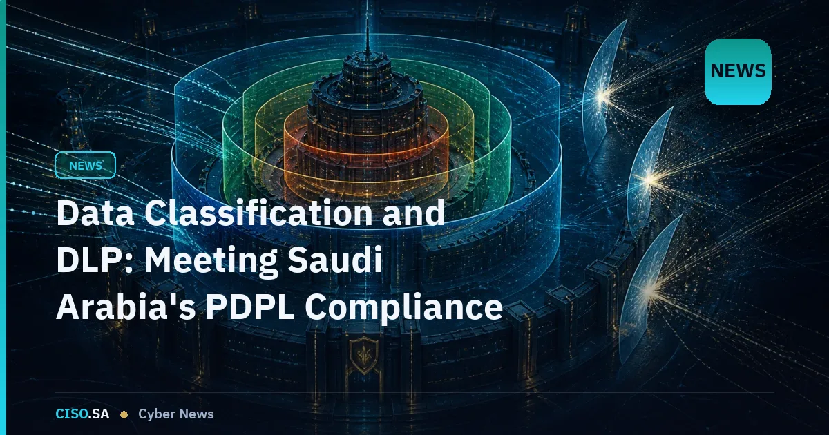 Data Classification and DLP: Meeting Saudi Arabia's PDPL Compliance Requirements