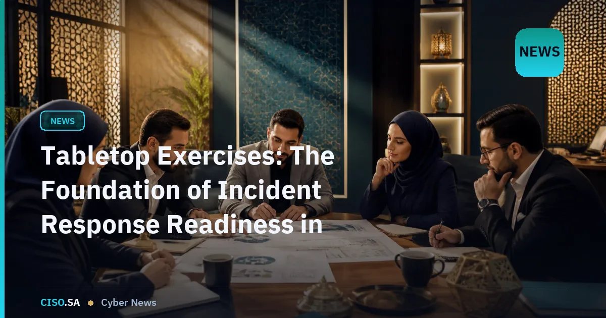 Tabletop Exercises: The Foundation of Incident Response Readiness in Saudi Arabia