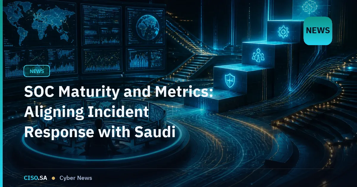 SOC Maturity and Metrics: Aligning Incident Response with Saudi Regulatory Expectations