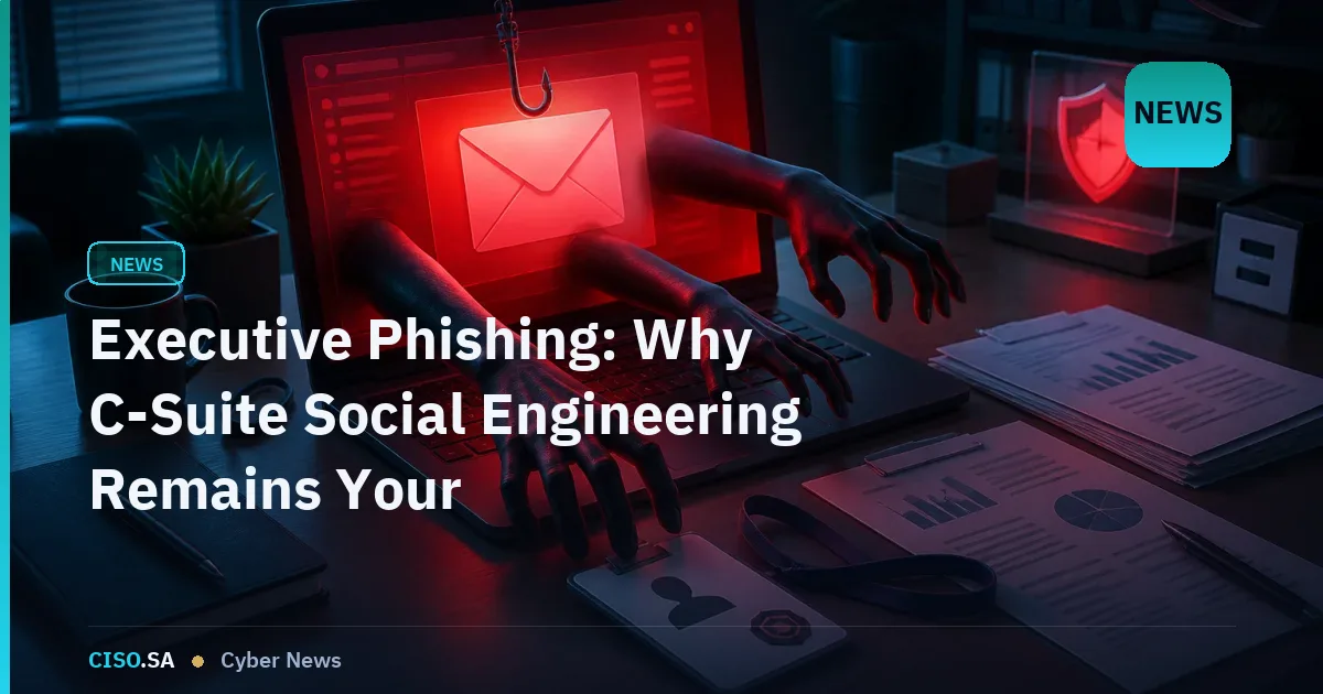Executive Phishing: Why C-Suite Social Engineering Remains Your Highest-Risk Vector
