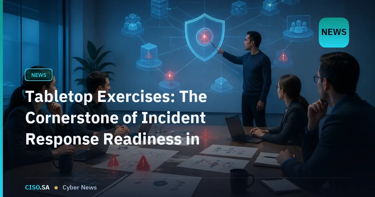Tabletop Exercises: The Cornerstone of Incident Response Readiness in Saudi Arabia