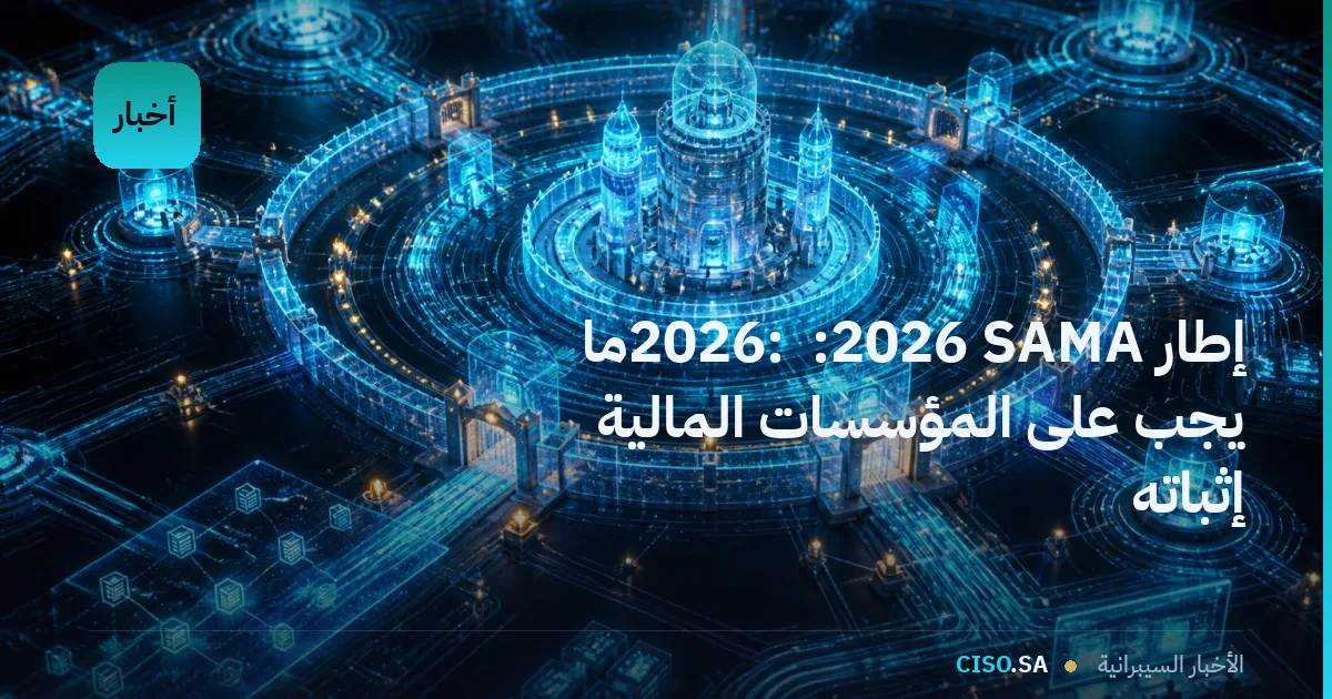 إطار SAMA للأمن السيبراني 2026: ما يجب على المؤسسات المالية إثباته
