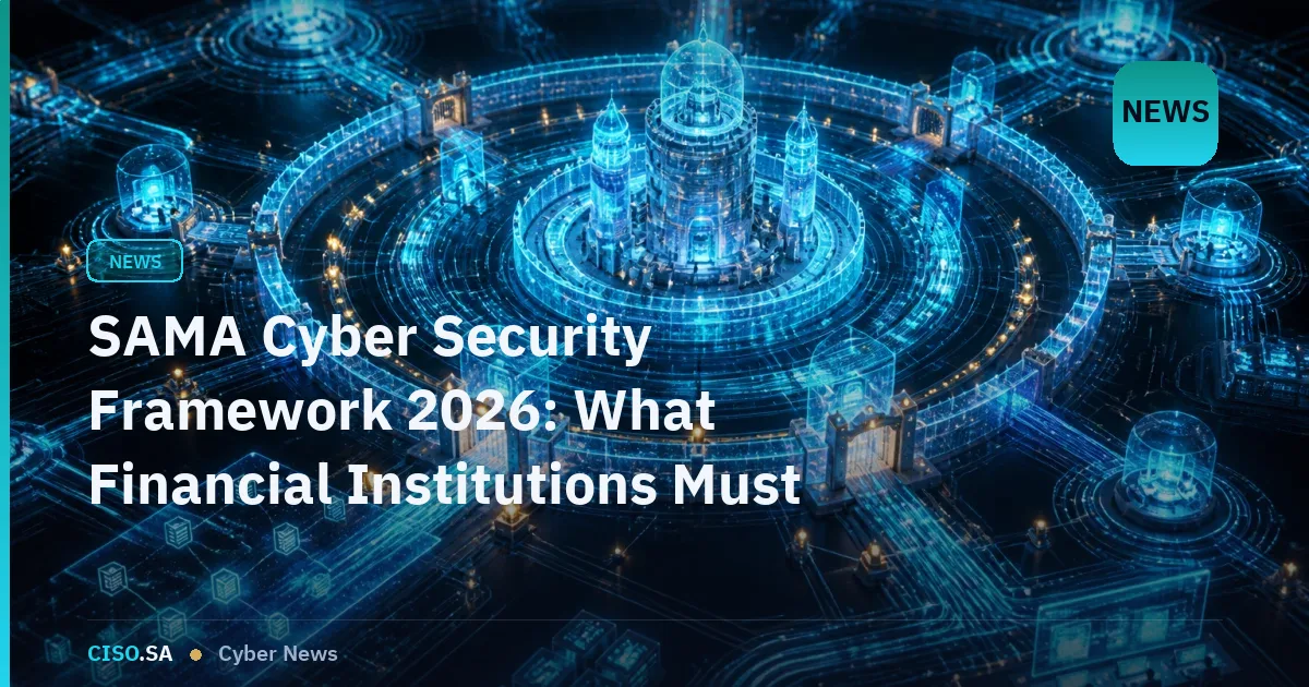 SAMA Cyber Security Framework 2026: What Financial Institutions Must Demonstrate