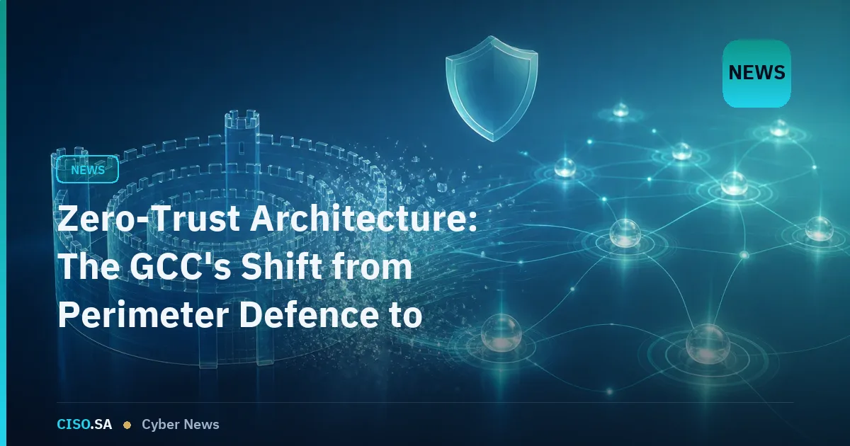 Zero-Trust Architecture: The GCC's Shift from Perimeter Defence to Continuous Verification