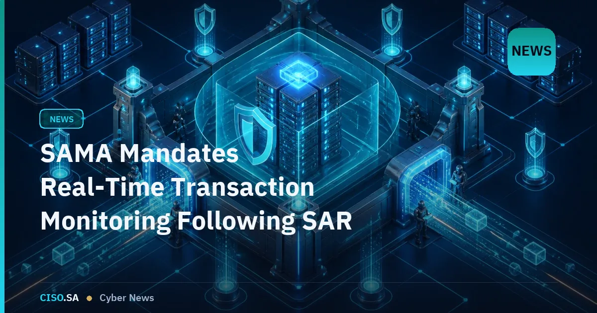 SAMA Mandates Real-Time Transaction Monitoring Following SAR 240M Ransomware Attack on Regional Financial Institution