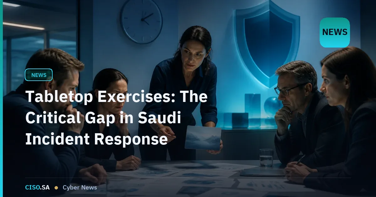 Tabletop Exercises: The Critical Gap in Saudi Incident Response Readiness