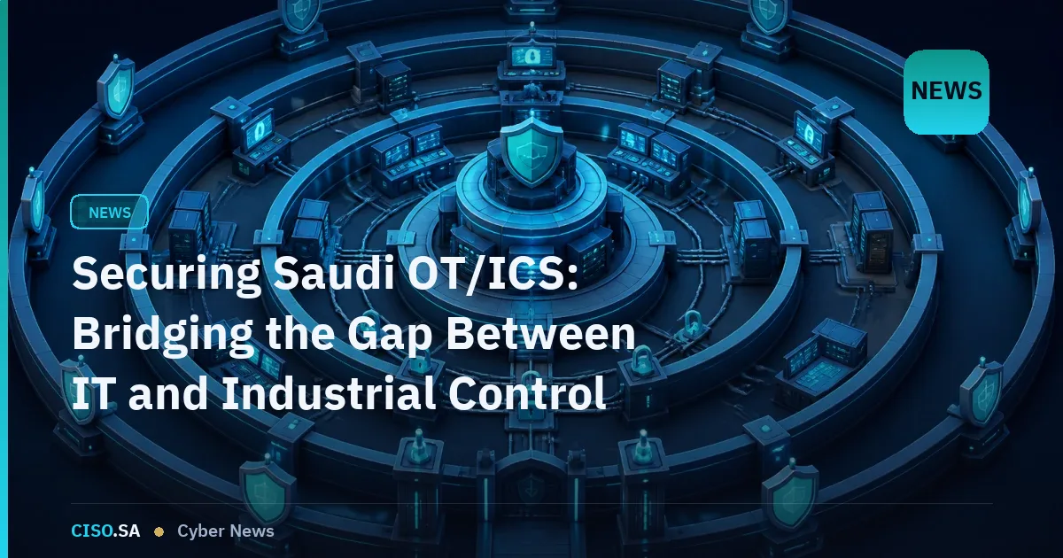 Securing Saudi OT/ICS: Bridging the Gap Between IT and Industrial Control Systems