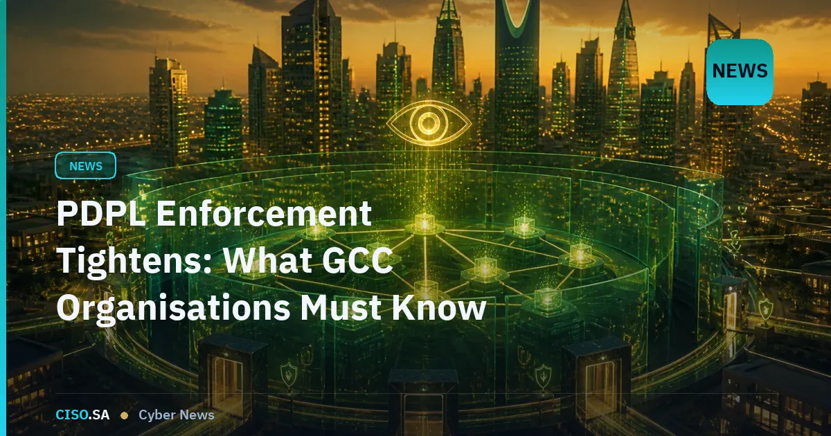 PDPL Enforcement Tightens: What GCC Organisations Must Know About Data Protection Compliance