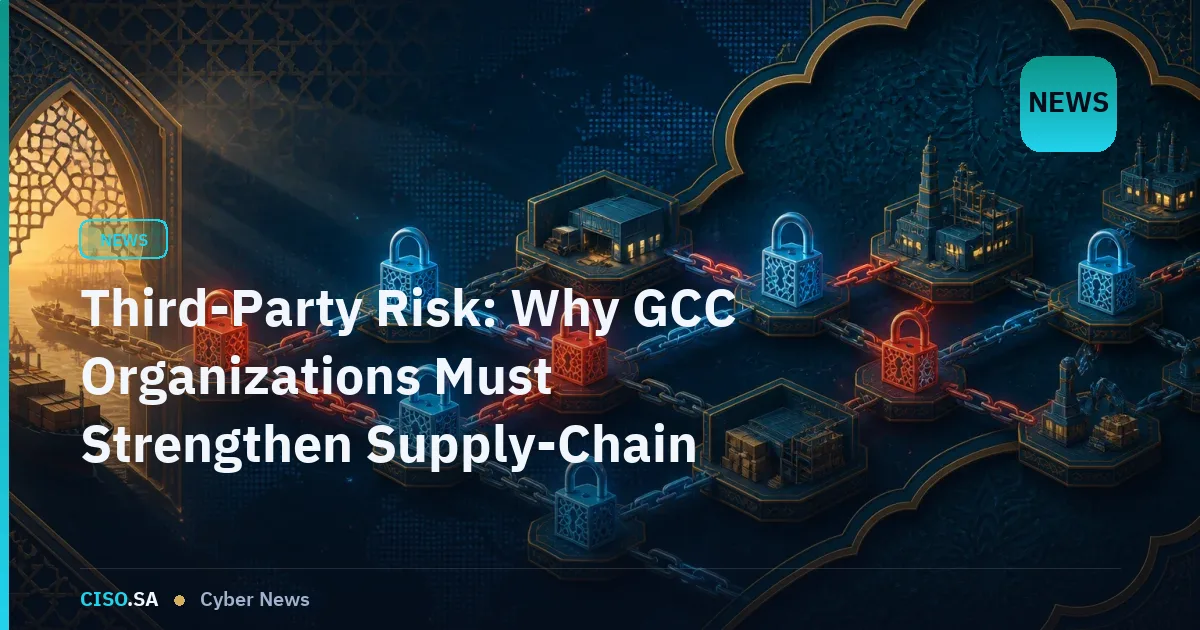 Third-Party Risk: Why GCC Organizations Must Strengthen Supply-Chain Security Controls