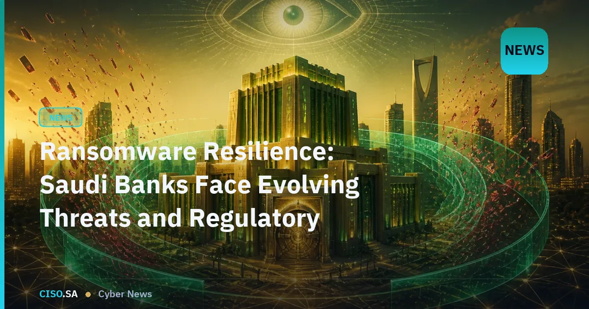 Ransomware Resilience: Saudi Banks Face Evolving Threats and Regulatory Demands