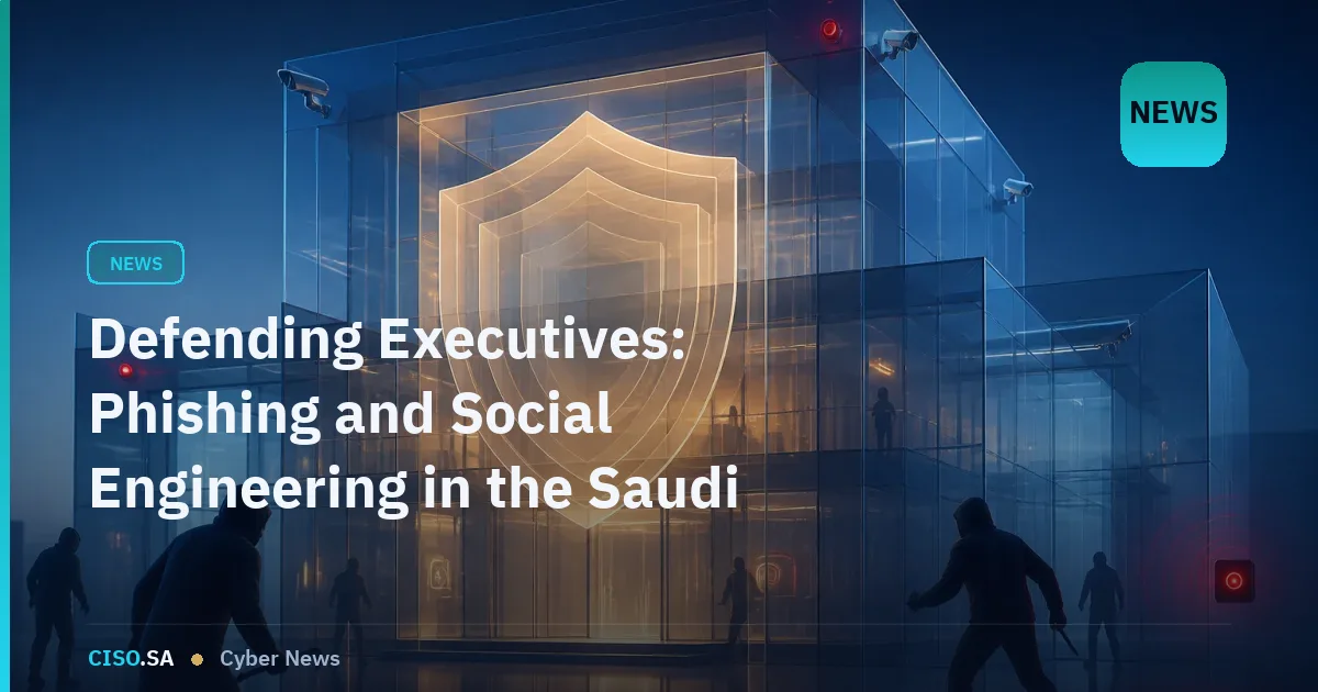 Defending Executives: Phishing and Social Engineering in the Saudi Regulatory Context