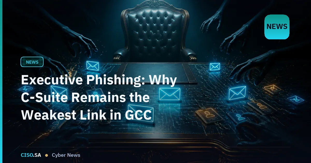 Executive Phishing: Why C-Suite Remains the Weakest Link in GCC Security