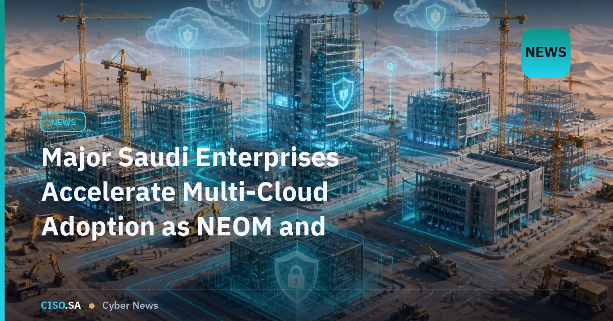 Major Saudi Enterprises Accelerate Multi-Cloud Adoption as NEOM and Qiddiya Projects Drive Infrastructure Demand