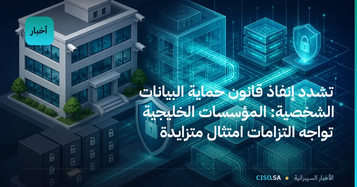 تشدد إنفاذ قانون حماية البيانات الشخصية: المؤسسات الخليجية تواجه التزامات امتثال متزايدة