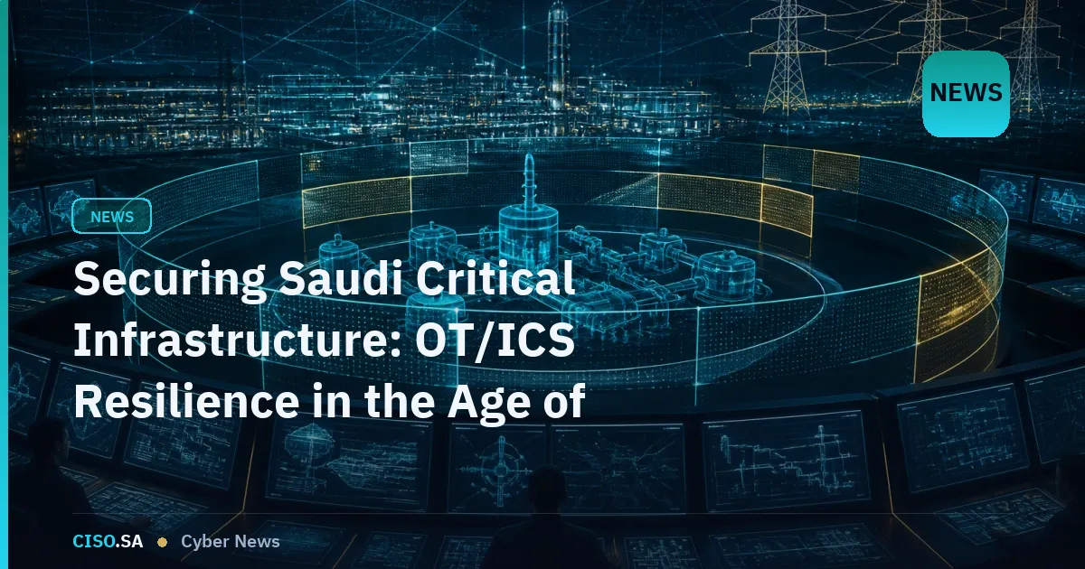 Securing Saudi Critical Infrastructure: OT/ICS Resilience in the Age of Convergence