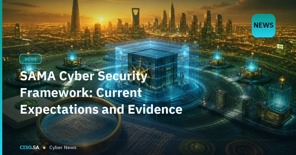 SAMA Cyber Security Framework: Current Expectations and Evidence Requirements for Financial Institutions