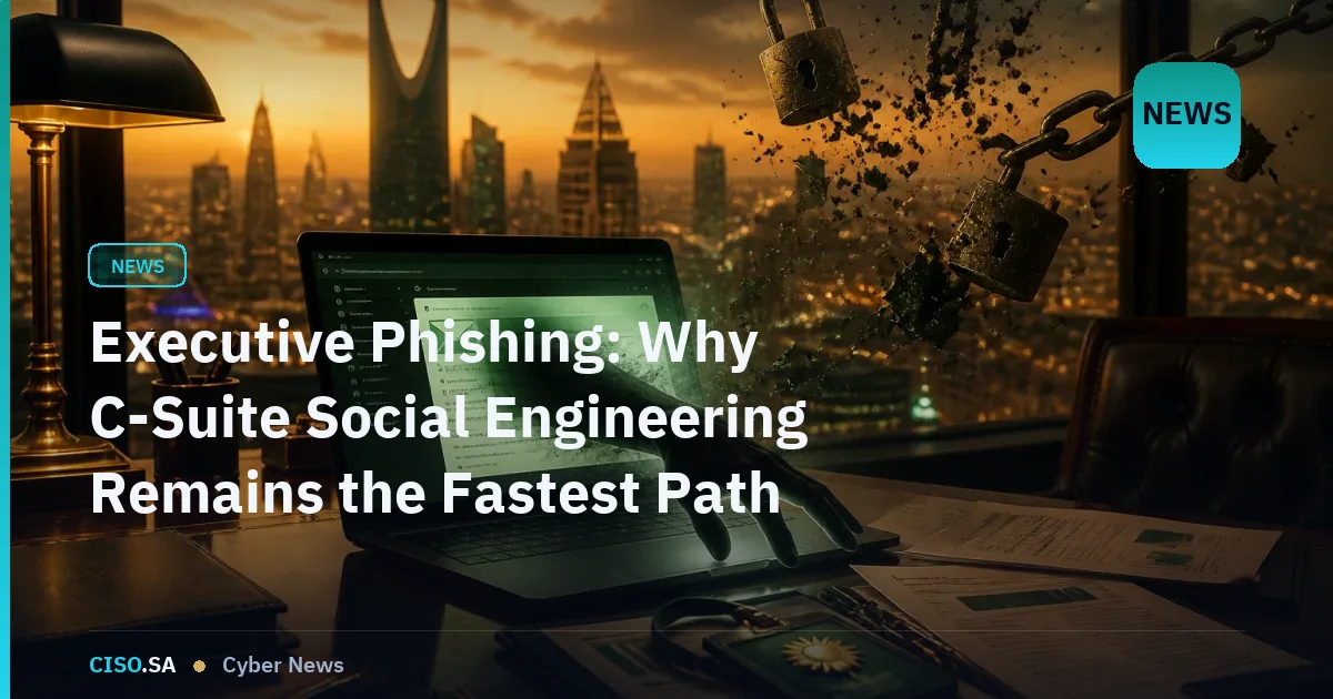 Executive Phishing: Why C-Suite Social Engineering Remains the Fastest Path to Breach