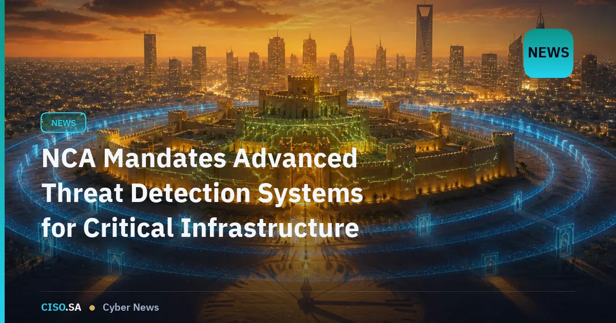 NCA Mandates Advanced Threat Detection Systems for Critical Infrastructure by Q2 2025