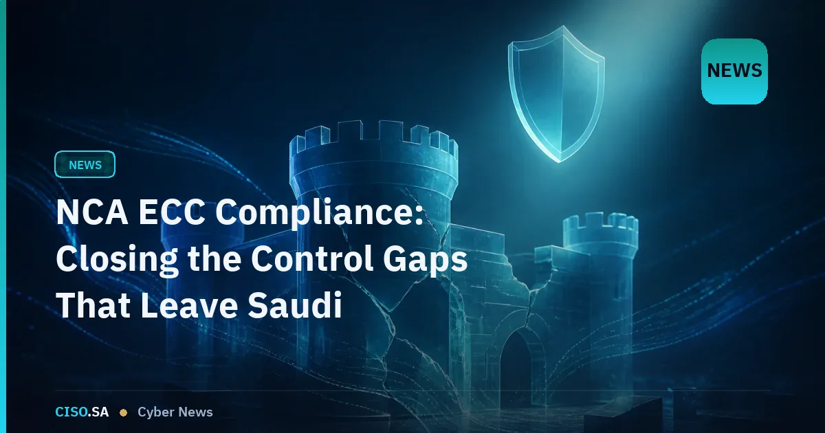 NCA ECC Compliance: Closing the Control Gaps That Leave Saudi Organizations Exposed