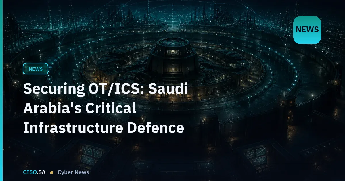 Securing OT/ICS: Saudi Arabia's Critical Infrastructure Defence Strategy