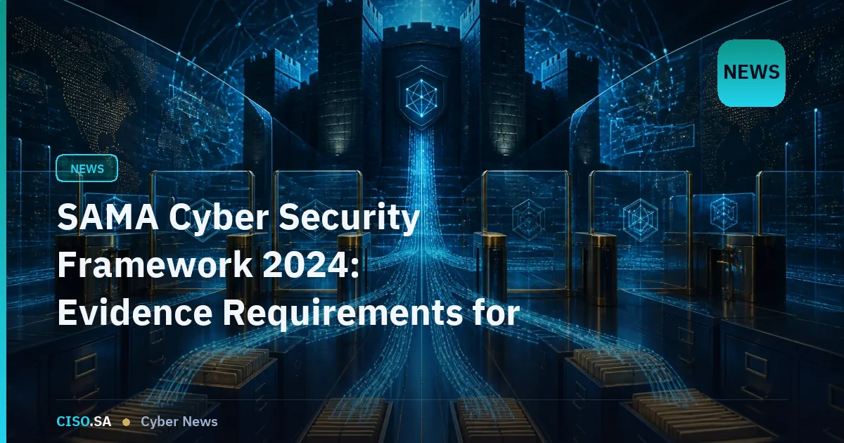 SAMA Cyber Security Framework 2024: Evidence Requirements for Financial Institutions