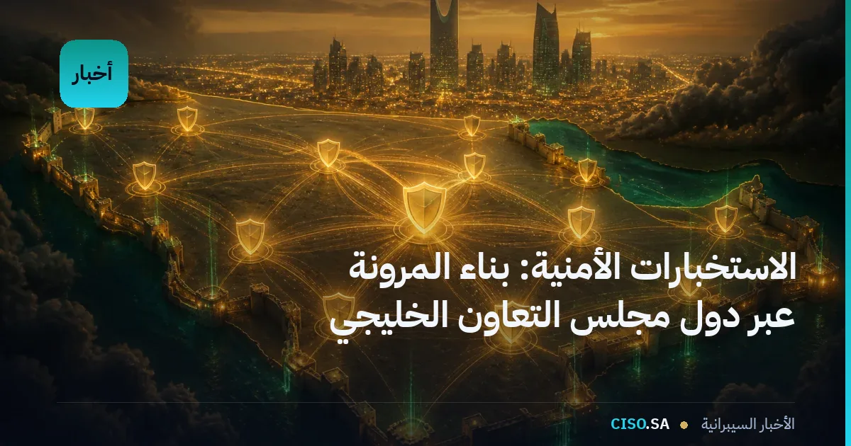 الاستخبارات الأمنية: بناء المرونة عبر دول مجلس التعاون الخليجي