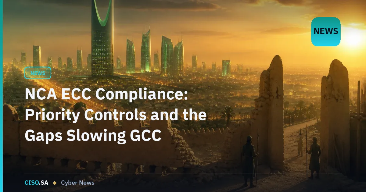 NCA ECC Compliance: Priority Controls and the Gaps Slowing GCC Organizations