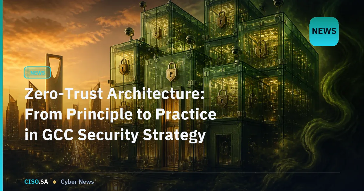 Zero-Trust Architecture: From Principle to Practice in GCC Security Strategy