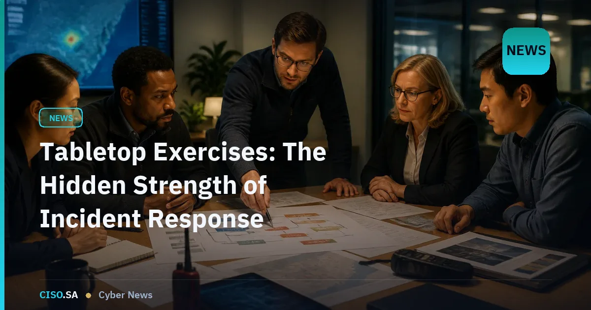 Tabletop Exercises: The Hidden Strength of Incident Response Readiness in Saudi Arabia