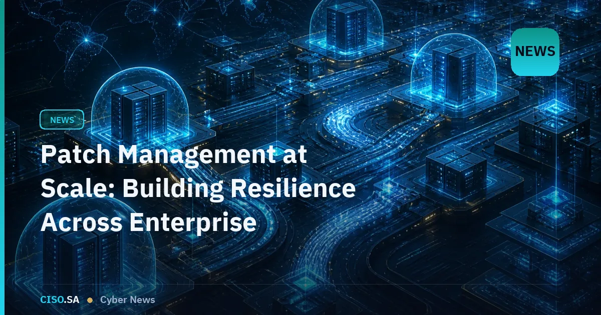 Patch Management at Scale: Building Resilience Across Enterprise Infrastructure