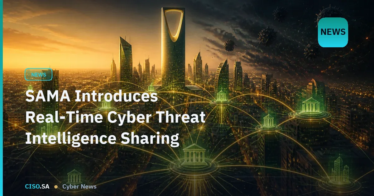 SAMA Introduces Real-Time Cyber Threat Intelligence Sharing Platform for Saudi Financial Sector