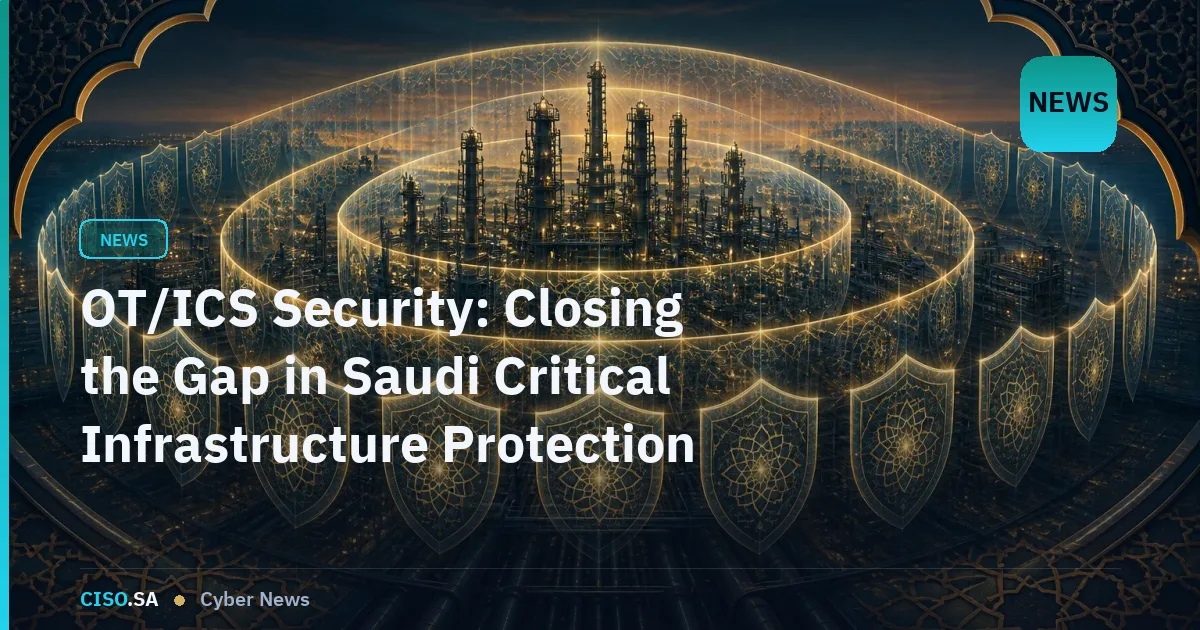 OT/ICS Security: Closing the Gap in Saudi Critical Infrastructure Protection