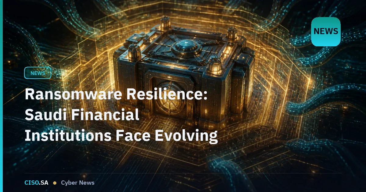 Ransomware Resilience: Saudi Financial Institutions Face Evolving Threats and Compliance Demands