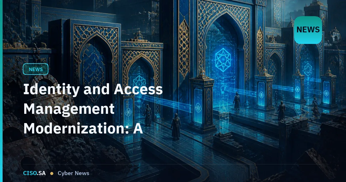 Identity and Access Management Modernization: A Regulatory and Operational Imperative for GCC Organizations