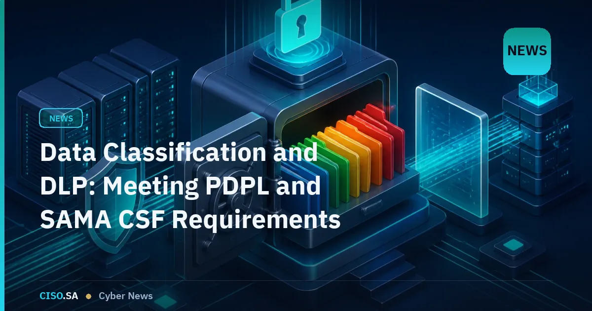 Data Classification and DLP: Meeting PDPL and SAMA CSF Requirements in 2026