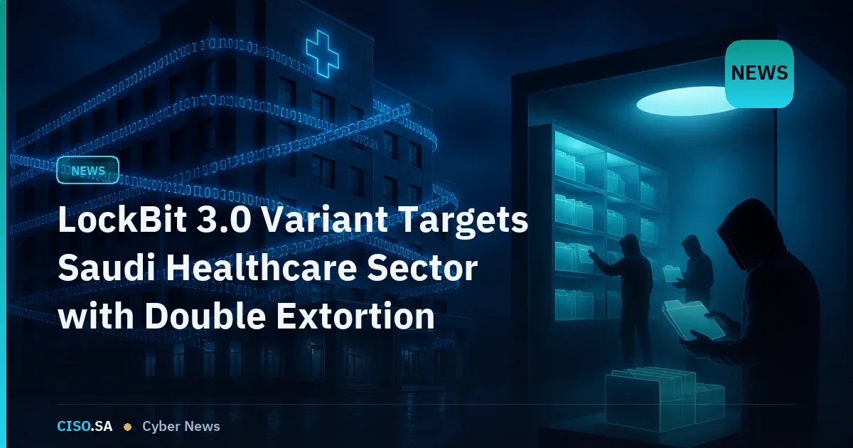 LockBit 3.0 Variant Targets Saudi Healthcare Sector with Double Extortion Tactics