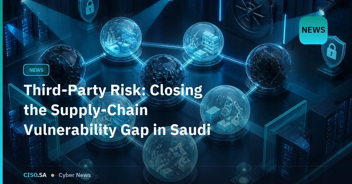 Third-Party Risk: Closing the Supply-Chain Vulnerability Gap in Saudi Arabia