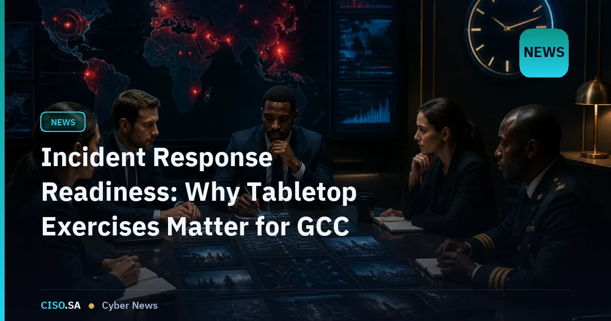Incident Response Readiness: Why Tabletop Exercises Matter for GCC Security Teams