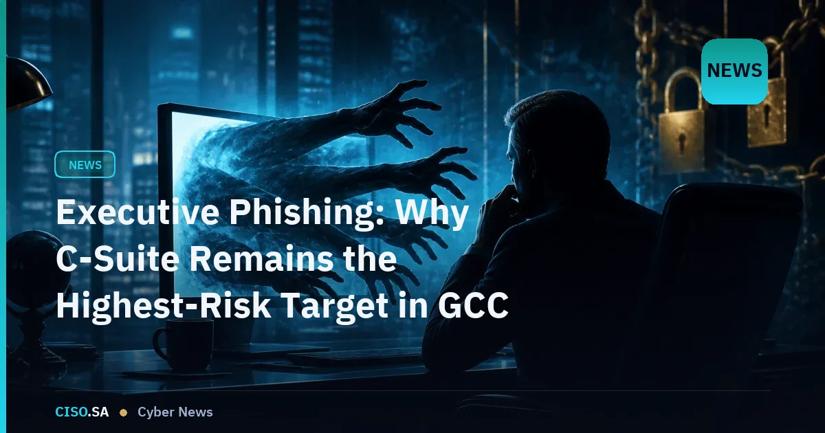 Executive Phishing: Why C-Suite Remains the Highest-Risk Target in GCC Organizations